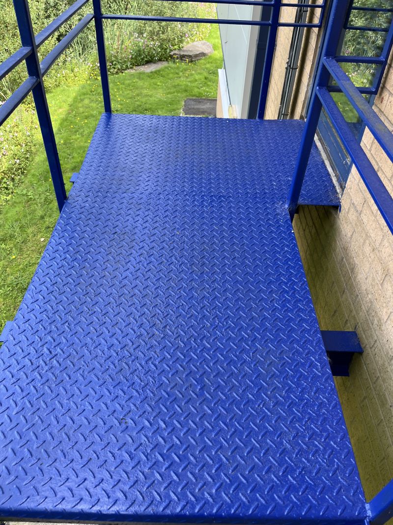 Rear Stairs Finished Platform